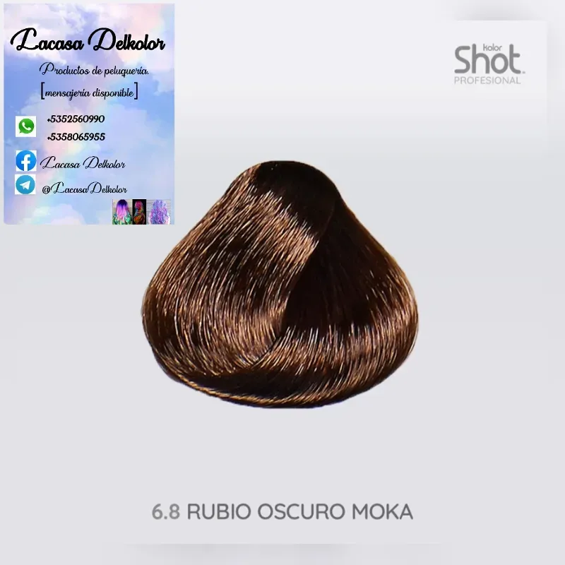 #6.8 rubio oscuro moka 