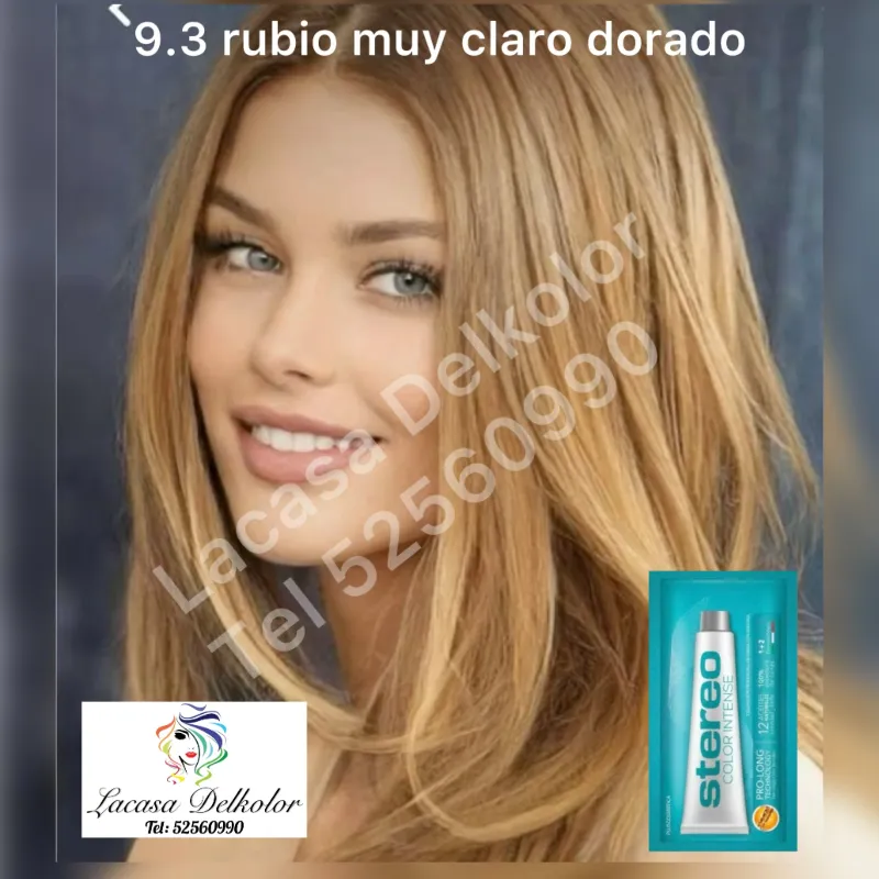 #9.3 rubio muy claro dorado 