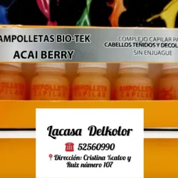 Ampolletas bio-tek acai berry 10ml