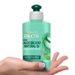 Crema de peinar Garnier Fructis Aloe secado natural 300ml