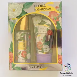 ✨Flora magnificence Set de Colonia más crema corporal 