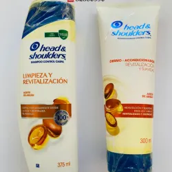 Head & shoulders limpieza y revitalización 375ml