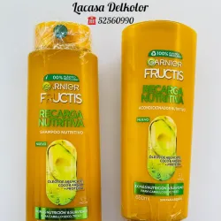 Juego GARNIER FRUCTIS Recarga nutritiva 650ml