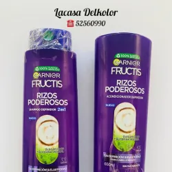 Juego GARNIER FRUCTIS Rizos poderosos 650ml