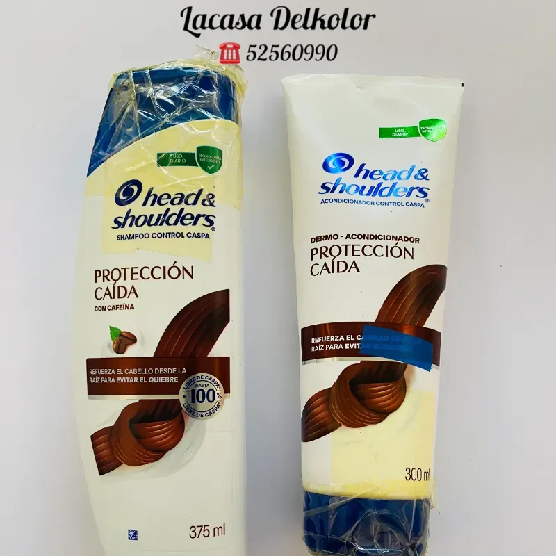 Juego head & shoulders Protección caída 375ml