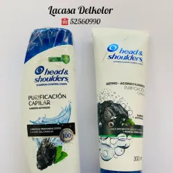 Juego head & shoulders Purificación capilar 375ml