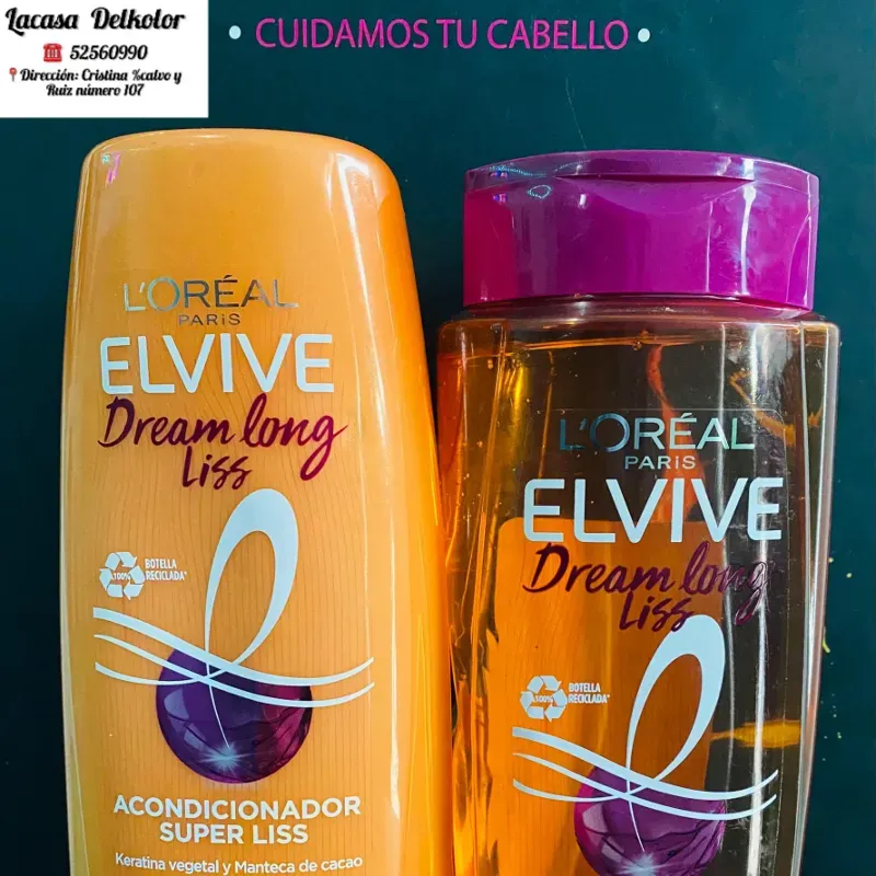 Juego LOREAL ELVIVE dream long liss 680ml