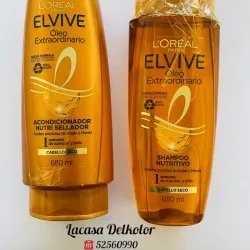 Juego LOREAL ELVIVE Óleo extraordinario 680ml