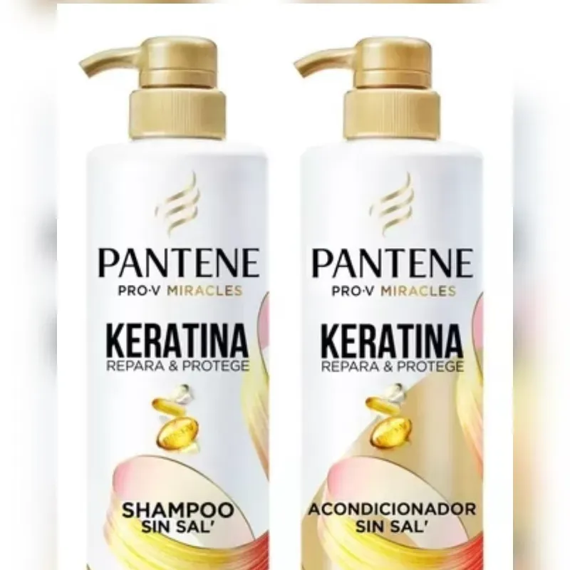 Juego Pantene Keratina 510ml