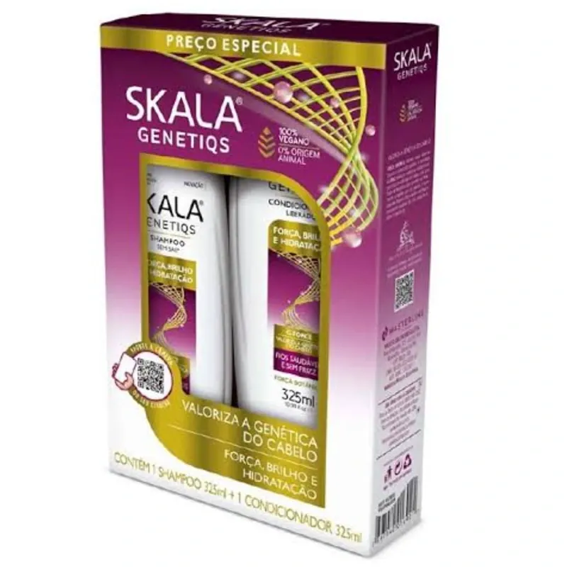 Juego Shampo y acondicionador Skalas Genetics