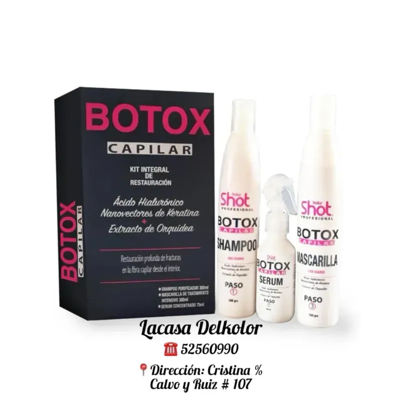 Kit de botox KOLOR SHOT