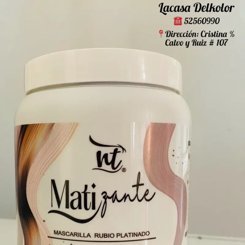 Mascarilla matizadora platina 1kg 