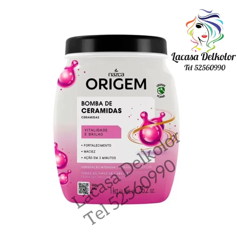 Origem Nazca Bomba de ceramidas 1 Kg 
