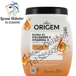 Origem Nazca Bomba de Colágeno y Vitamina C  de 1kg