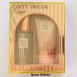 Party Dream Rouge Set de Colonia más crema corporal