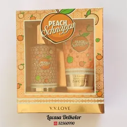 Peach Schnapps Set de Colonia más crema corporal 