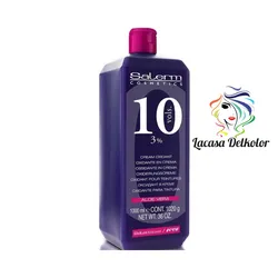 Peróxido 10vol marca Salerm 36oz