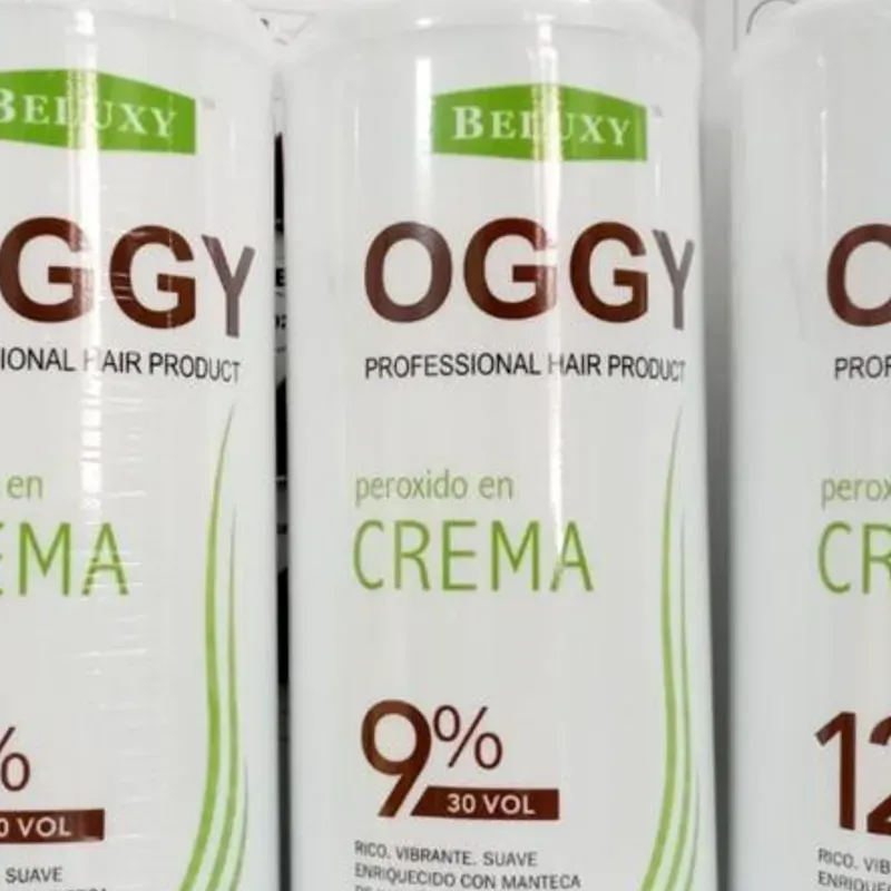 Peróxido 30vol marca oggy 33.8oz