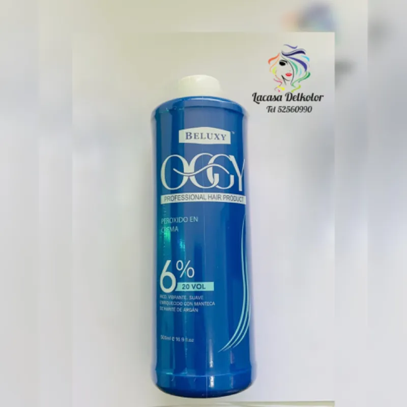 Peróxido marca oggy 20vol 16.9oz