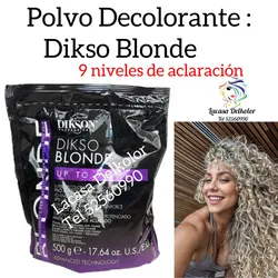 Polvo Decolorante Dikso Blonde 17.64 oz 