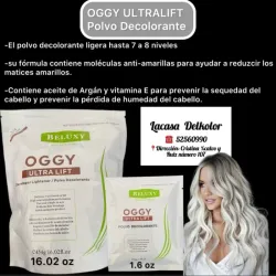 Polvo decolorante Oggy 16oz 