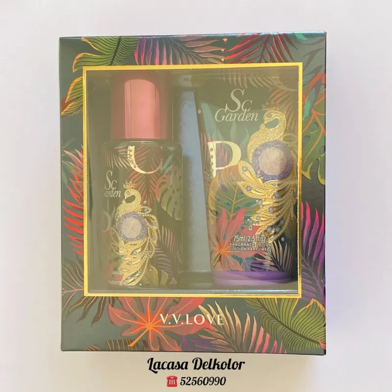 Sc Garden Set de Colonia más crema corporal 