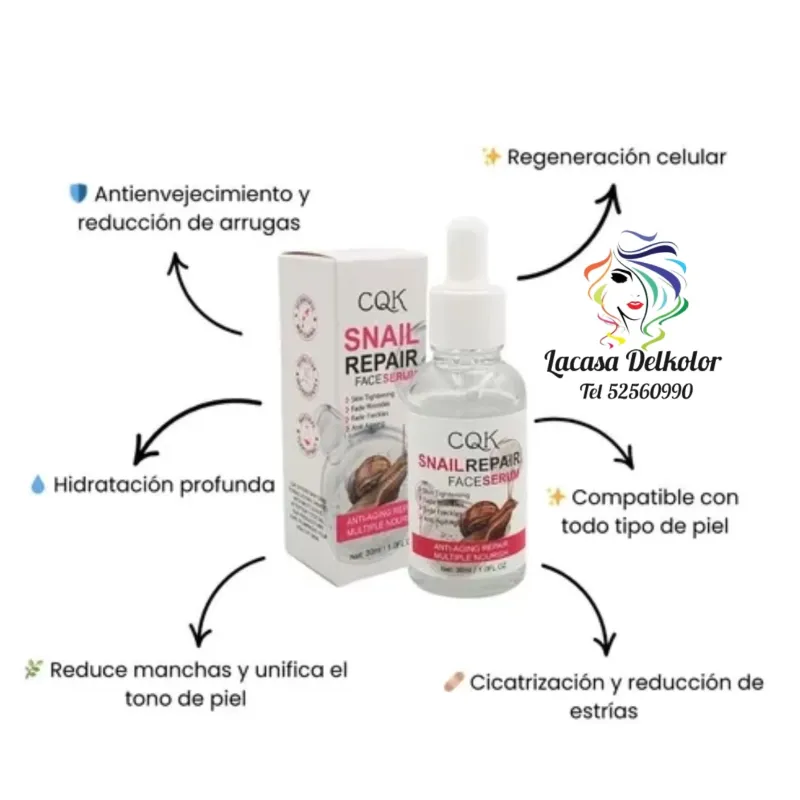 Serum Facial Snail Repair ( CQK) 30 ml