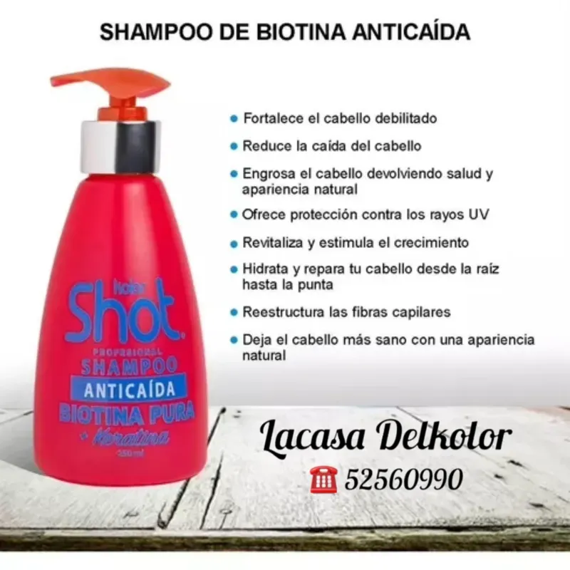 Shampo Biotina pura 250ml