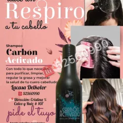 Shampo carbón activado 300ml