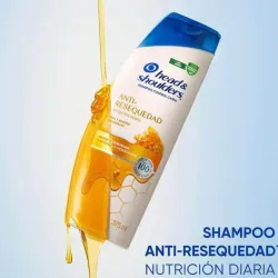 Shampo head shoulders anti-resequedad 375ml
