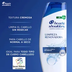 Shampo Limpieza renovadora head & shoulders 