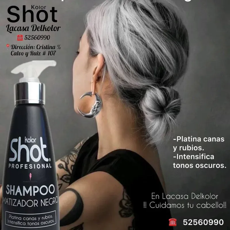 Shampo matizador negro 300ml