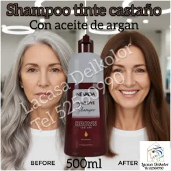Shampo tinte castaño 500ml