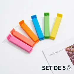 Clips para cerrar bolsas