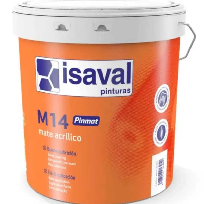M-14 Pintura Mate Acrílico (15Lts) EXTERIOR-INTERIOR 