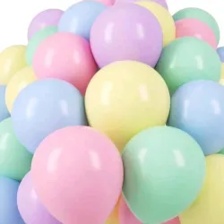 Globos color pastel