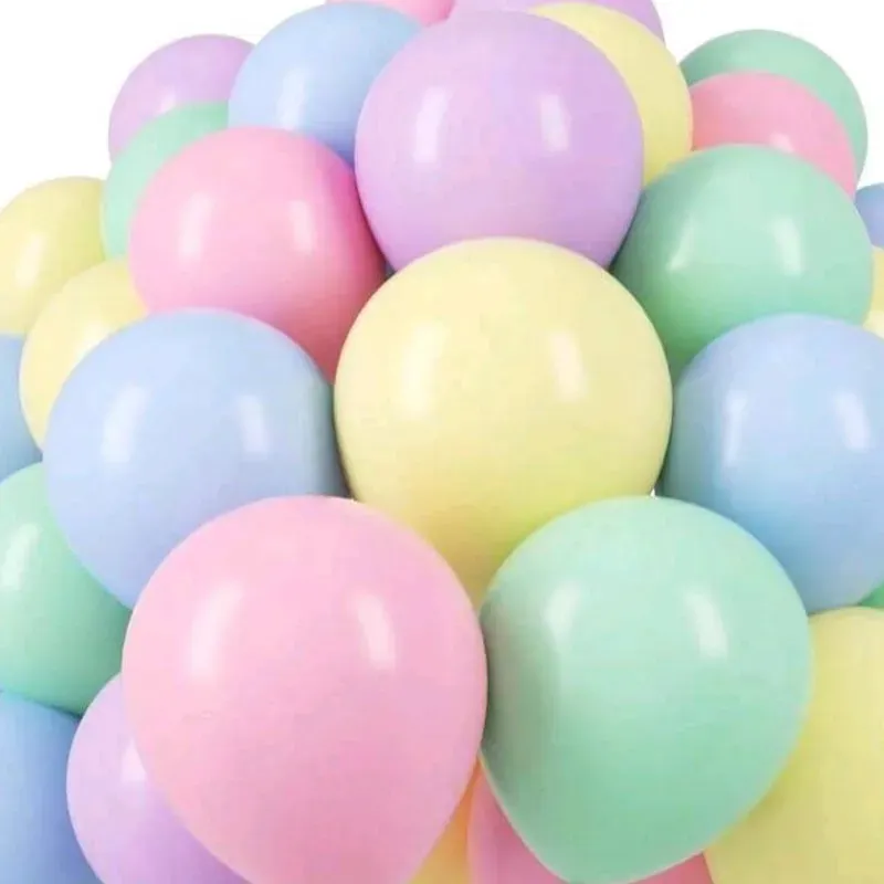 Globos color pastel