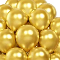 Globos dorados 