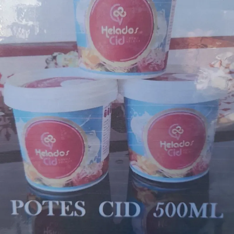 Potes de Helado Cid 
