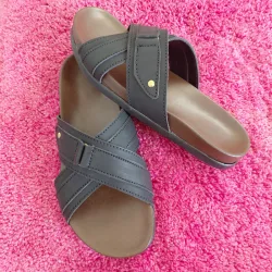 Sandalias Cruzadas Negras