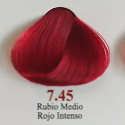 7.45-Rubio Medio Rojo Intenso 