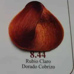8.44- Rubio Claro Dorado Cobrizo 