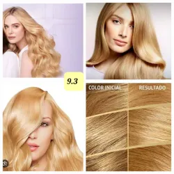 9.3- Rubio Muy  Claro Dorado 