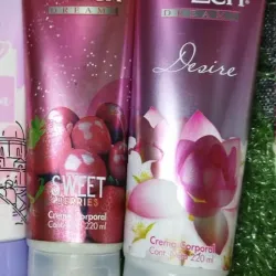 Cremas Corporales (fragancia exquisita a flores y a frutas )