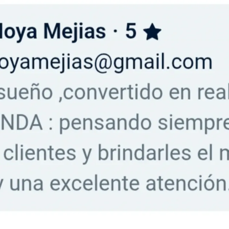 Reseñas de Clientes 🥰🫶🏻