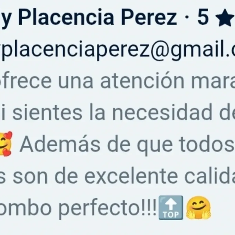 Reseñas de Clientes 🥰🫶🏻