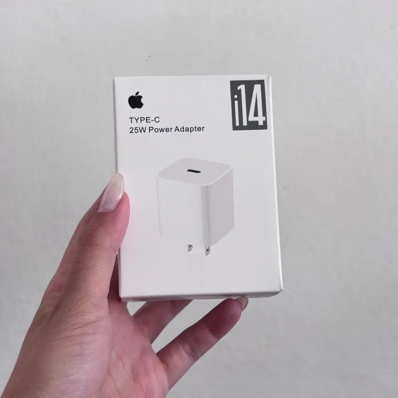 Espiga carga rápida 25W