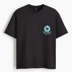 H&M Loose Fit Printed T-shirt