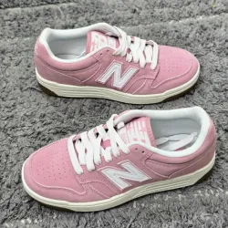New Balance 480 Athletic Shoe - White / Pink Taffy