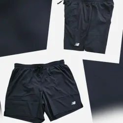 New Balance Accelerate 5 inch running shorts in black